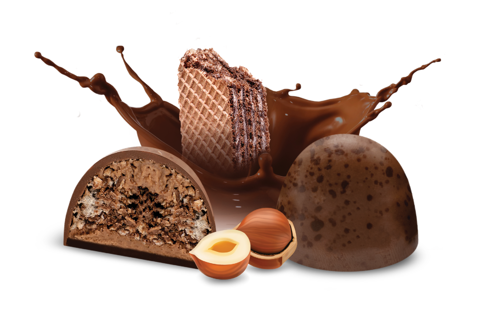 Chocolate and Hazelnut – melly`s chocolate